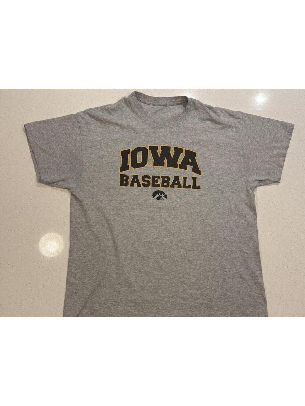 Iowa Baseball Gray T-Shirt